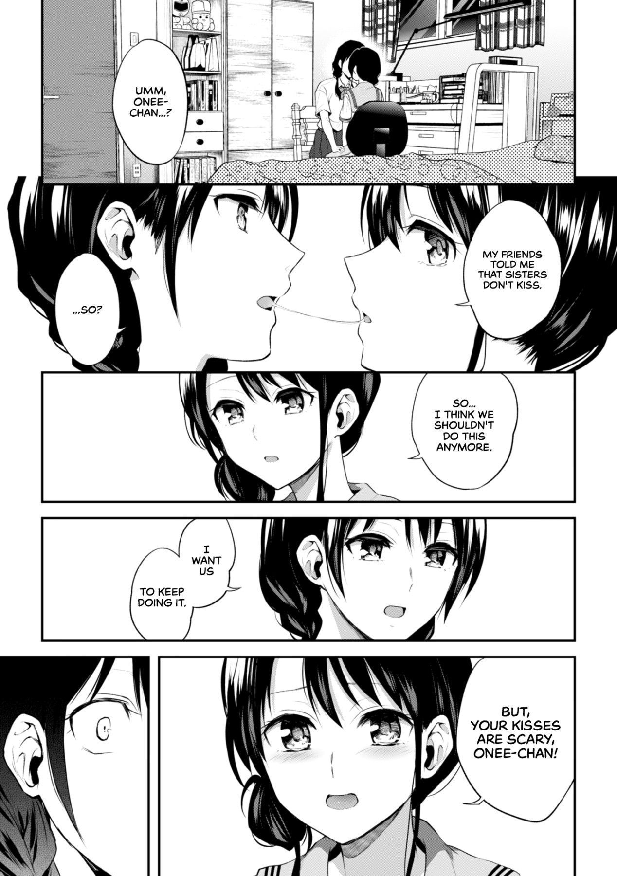 Hentai Manga Comic-Scary Kiss of My Sister-Read-7